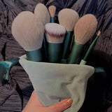 10/13Pcs Soft Fluffy Makeup Brushes Set for cosmetics Foundation Blush Powder Eyeshadow Kabuki Blending Makeup brush beauty tool